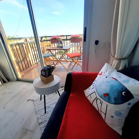 Lägenhet Cute Studio In The Sun - Aire Acondicionado - Garaje Gratis *
